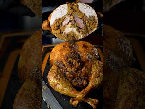 Turducken! #turkey #thanksgiving #turducken