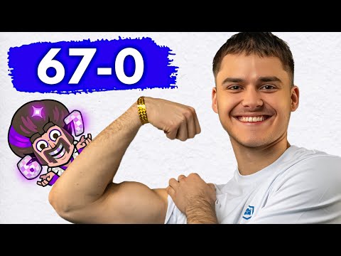 I WON 67 Games in a Row with this BROKEN Deck!!