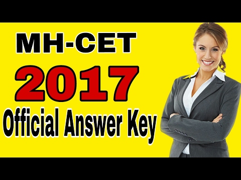 Mh cet answer key 2017 | Download Here Free