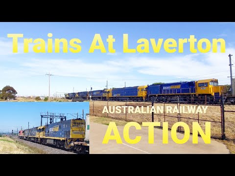 5 Locomotives On A Long 3PM4 With XR559 At Laverton + CSR014 Light Engine Movement