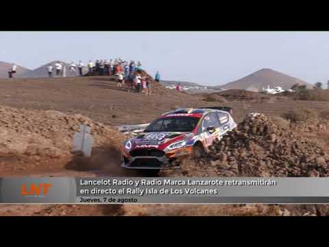 Lancelot Radio y Radio Marca Lanzarote retransmitirán en directo el Rally de Isla de Los Volcanes 