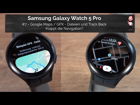 Samsung Galaxy Watch 5 / Watch5 Pro | #7 - Google Maps / GPX and Track Back - Does the navigation...