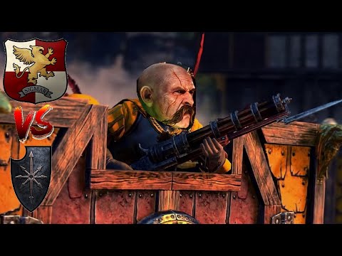 POWER MUSTACHE & DOOM WAGON | Empire vs Chaos - Total War Warhammer 2