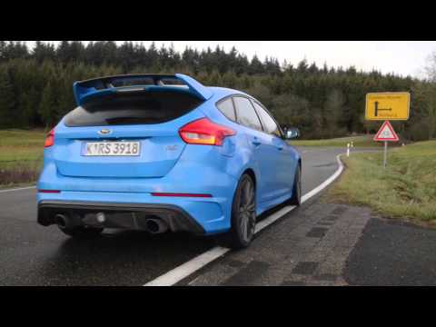 TG mag drives the Ford Focus RS near Nurburg