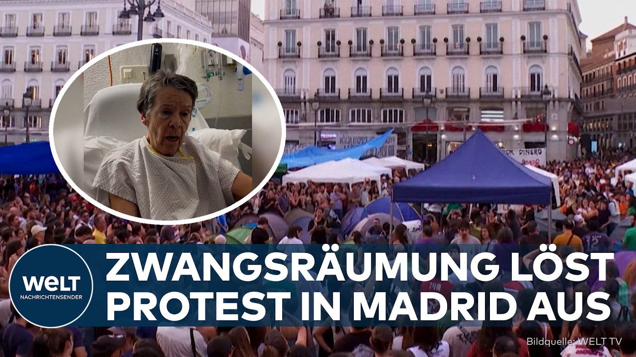 MADRID IN AUFRUHR: Zwangsräumung einer 87-Jährigen entfacht Protest gegen Spaniens Regierung