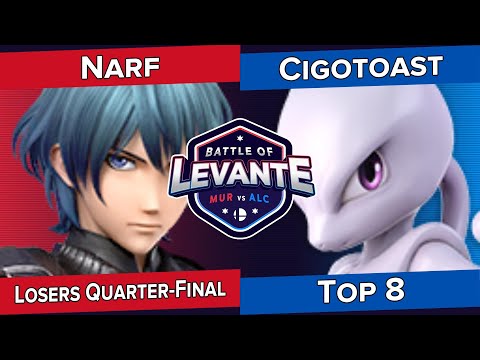 [BATTLE OF LEVANTE] Top 8 - Narf (Byleth) VS. Cigotoast (Mewtwo) LQF - SSBU