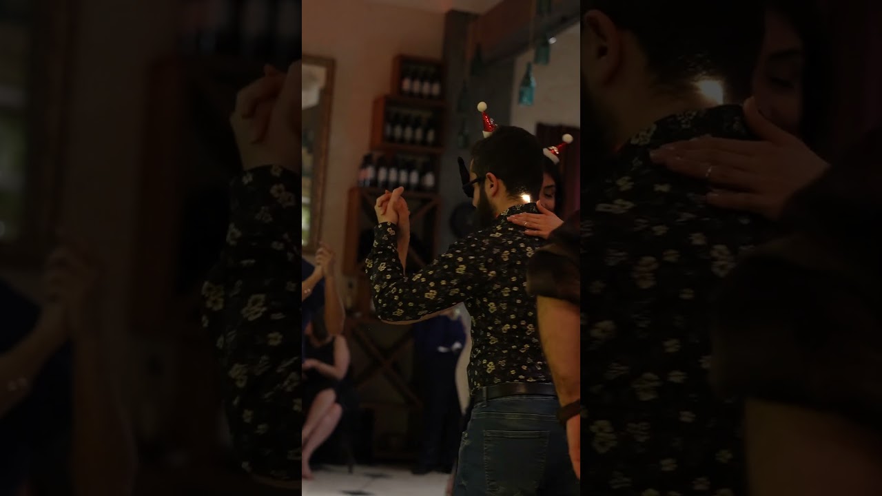 Cecilia Acosta & Levan Gomelauri Dance Tango At The Chrismas Milonga