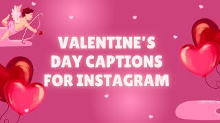valentine’s day captions for instagram #captionsforinstagram #valentinesday