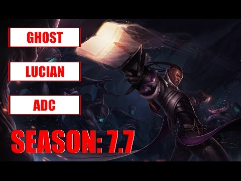 bbq OLIVERS Ghost Play Lucian ADC Challenger Korean Pro Replay
