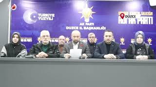 Veliden 28 Şubat Darbesine İlişkin Basın Açıklaması