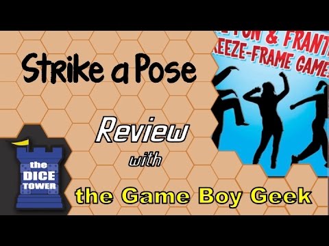 The Game Boy Geek (Dice Tower) Reviews Strike a Pose