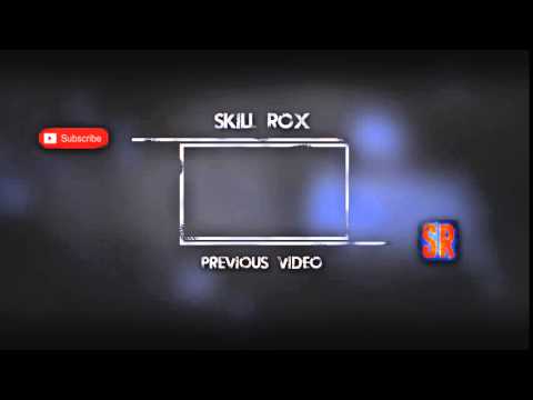 Outro V1 For | Skill Rox [Sony vegas and Photoshop]