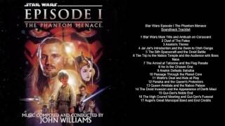 Star Wars Episode I The Phantom Menace Soundtrack Tracklist