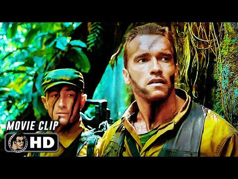 Crashed Helicopter Scene | PREDATOR (1987) Arnold Schwarzenegger, Movie CLIP HD