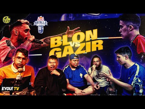 ¡LOS MÁS INGENIOSOS en BATALLA! - BLON vs GAZIR - Red Bull: España - Jony Beltrán, Yoiker, Garza