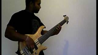 Fresh (Kool and The Gang) Live - 6 String Bass Cover