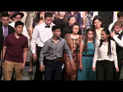 The Entire CVHS Chorus Sings "The Rhythm Is Gonna Get You!"