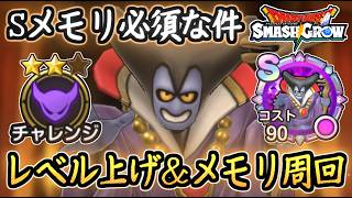 DQSG メモリS必須！りゅうおうチャレンジでレベル上げ＆メモリ周回！ドラクエスマグロ 攻略【メイルス】【Dragon Quest Smash Grow】
