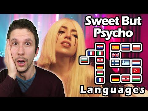 AVA MAX: Sweet But Psycho in 15 Different Languages