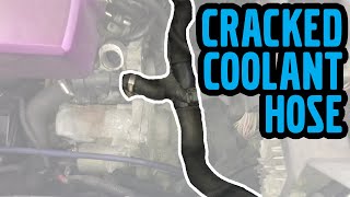 Volvo C30, Upper Radiator Hose Replacement (Manual Transmission)