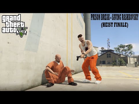 GTA 5 | Prison Break - Saving Rashkovsky (Heist Finale) | Devil Plays