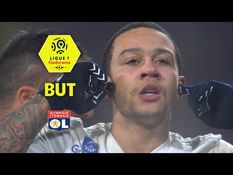 But Memphis DEPAY (90' +5) / Olympique Lyonnais - Paris Saint-Germain (2-1)  / 2017-18