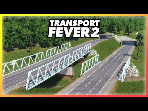 6-Spurige Autobahn durch die Welt! 🚉 Transport Fever 2 #23
