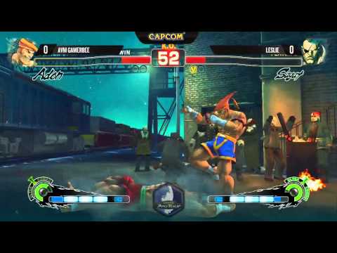 USFIV: AVM Gamerbee vs Leslie - SEAM2014 - Capcom Pro Tour Top 16