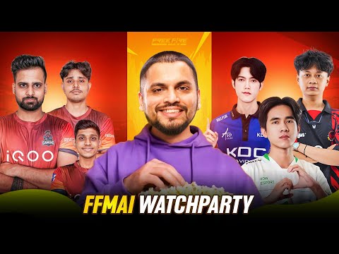 FFMAI GRAND FINALS | WATCHPARTY WITH SID