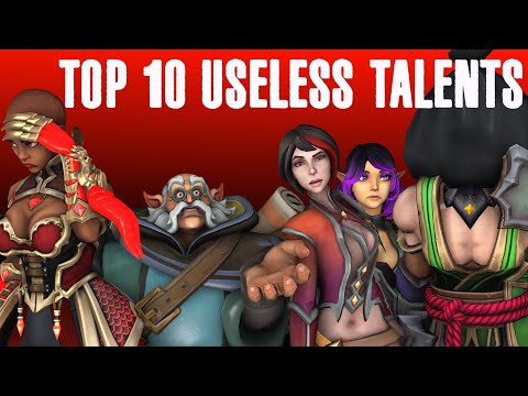 Top 10 Most Useless Talents in Paladins (2020)