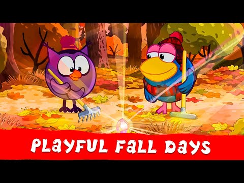 KikoRiki 2D | Playful Fall Days 🍂 Best episodes collection | Cartoon for Kids