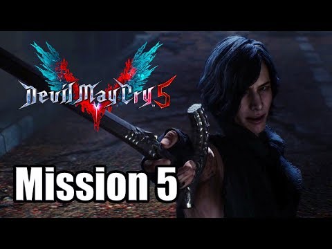 DEVIL MAY CRY 5 (2019) Gameplay Walkthrough - Mission 5 (No Commentary)