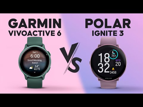 Garmin Vivoactive 6 vs Polar Ignite 3 - Which to Buy?
