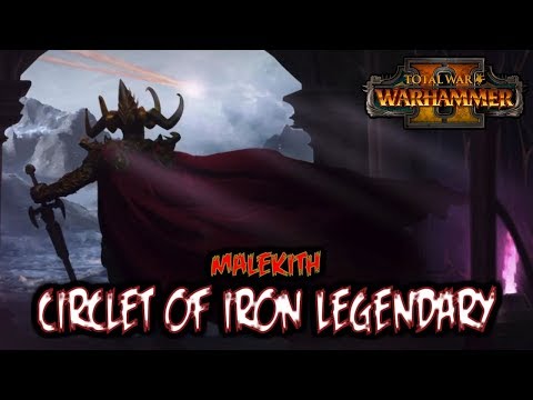 Total War: Warhammer 2 - Circlet Of Iron Legendary Quest Battle (Malekith)