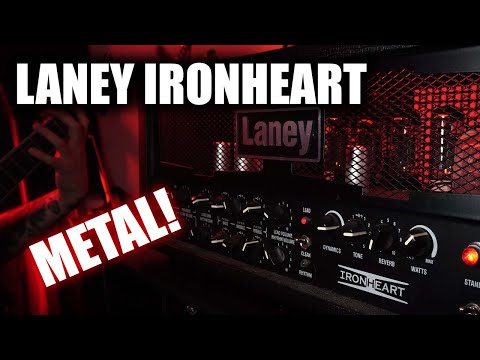 Laney IRT120H Ironheart 120-Watt Tube Guitar Amp Head 2010s - Black image 10