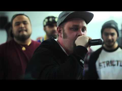 Infamouz Cyphers #4 (Shark Sinatra, Fredo, Okwerdz, MarvWon, & Caustic) Prod. Goldyn Chyld