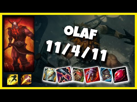 Olaf vs Fiddlesticks GOREDRINKER BR Challenger JUNGLE (11/4/11) - v10.24
