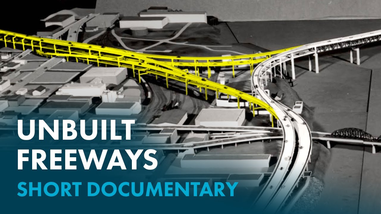 Remnants of Portland's Unbuilt Freeways