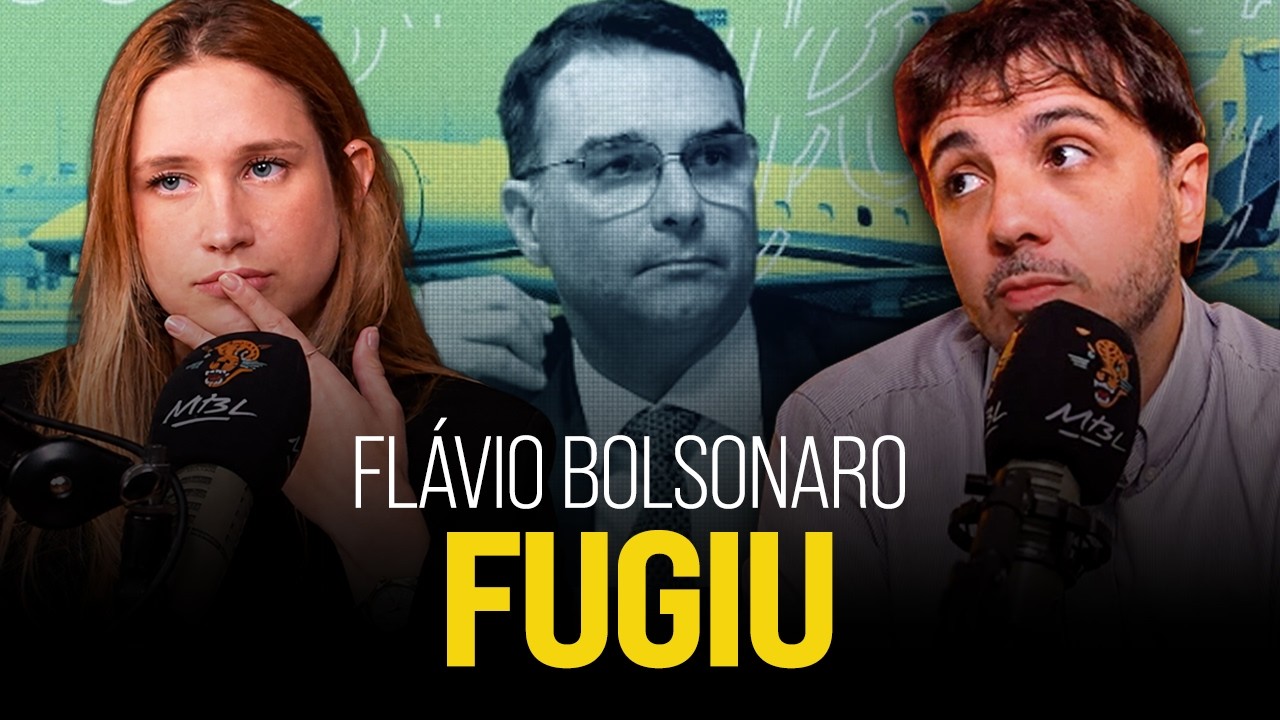 URGENTE: FLÁVIO BOLSONARO FUGIU DO BRASIL