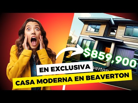 RESIDENCIA DE MODERNA EN BEAVERTON OREGON EN $859,900
