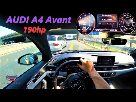 Audi A4 Avant (B9) 2.0tdi 190hp Autobahn Test Drive
