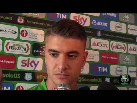 Luca Antei in vista di Stella Rossa-Sassuolo