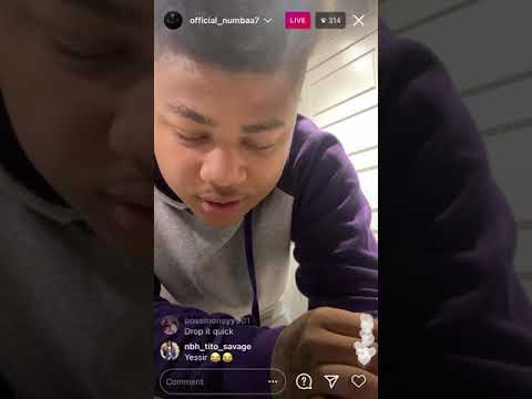 Numbaa 7 and MTTM Don Don on IG live “Finna play some unreleased music!”