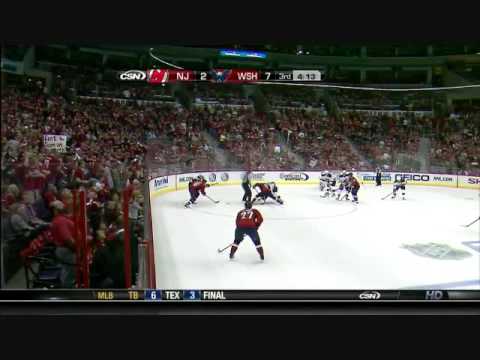 Washington Capital vs NJ Devils Fights