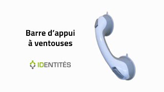 BARRE D'APPUI À VENTOUSES IDENTITES / REF : 815015 / IDENTITES