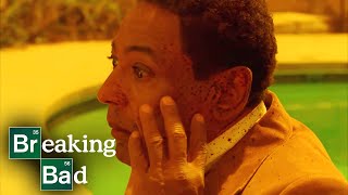 Gus&#39; Close Encounter With Hector &amp; Don Eladio | Hermanos | Breaking Bad
