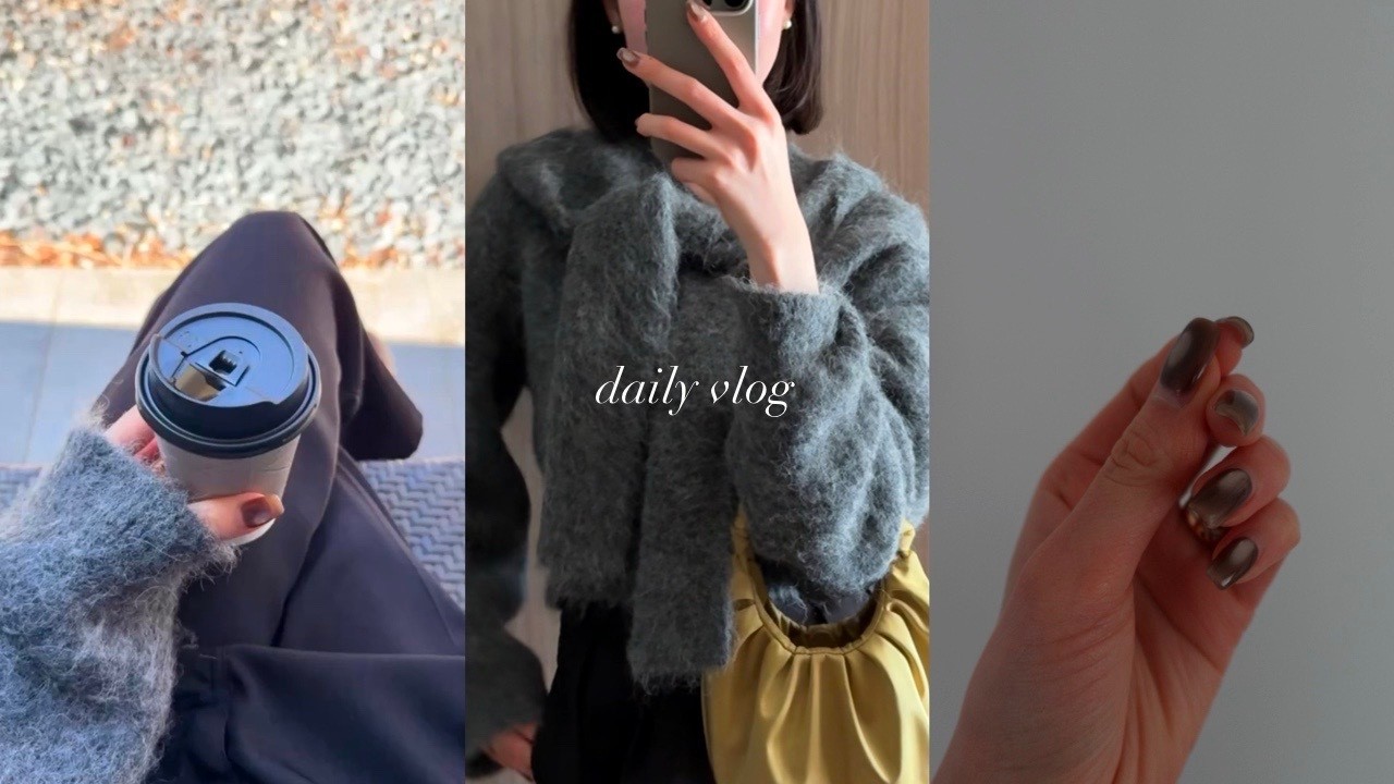 vlog | 社会人の日常🍋髪をボブにする・新しいネイル・仕事と休日・ひとりで過ごす誕生日・軽井沢