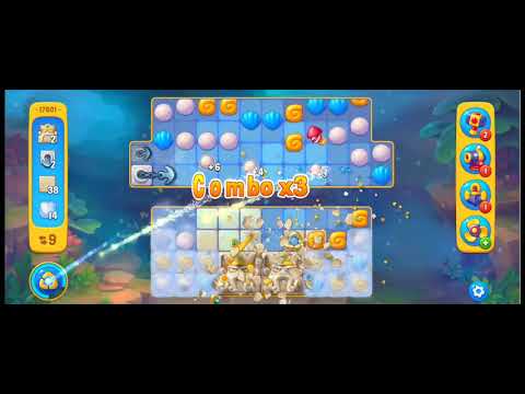 Fishdom Easy Level 17801 (No Boosters) @choraelmin 