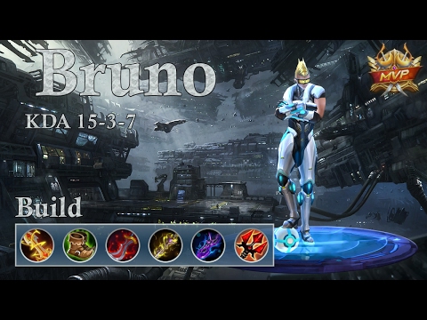 Mobile Legends: Bruno MVP, strong build certified!