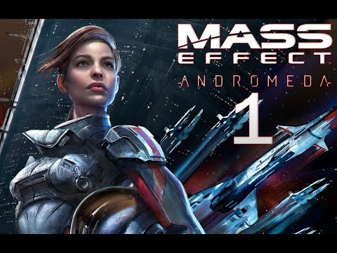 Mass Effect Andromeda Walkthrough Part 1 FULL GAME [1440p 60FPS PC CZ/TIT] - No Commentary